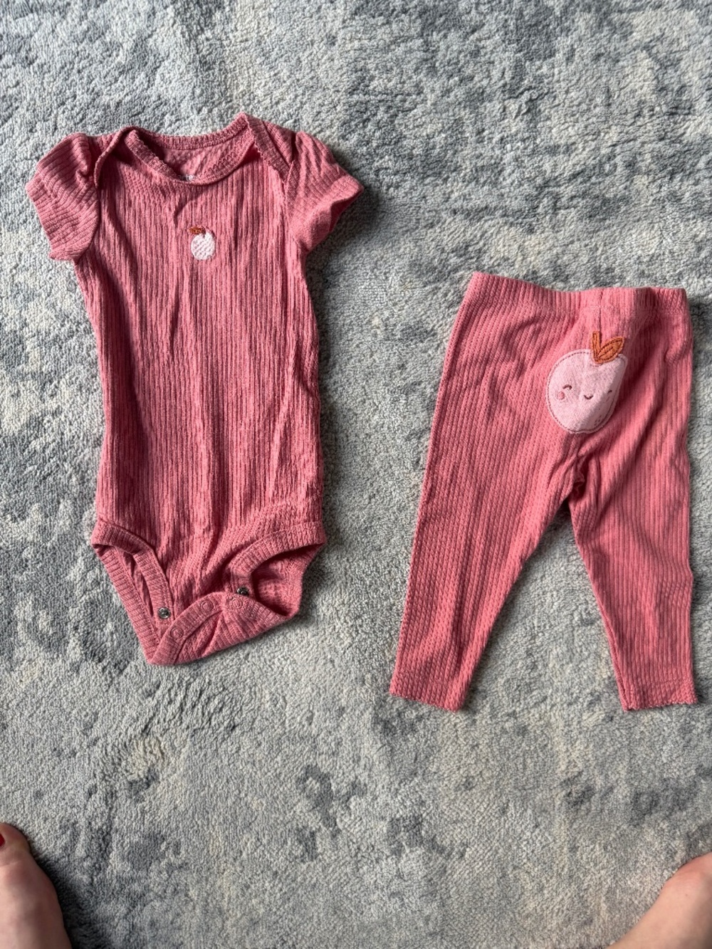 Carter's Baby Clothes - adorable pink baby girl matching set, 6 months